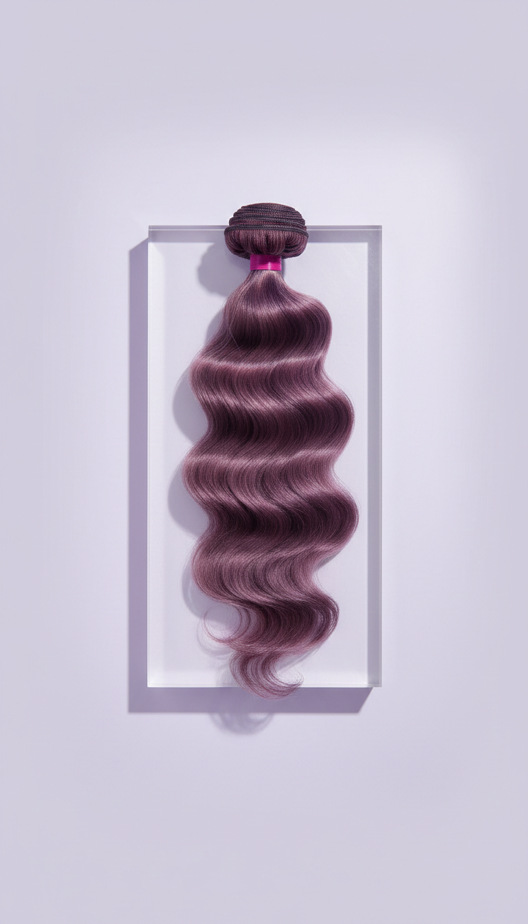 Plum Shadow Hair Extension Bundle