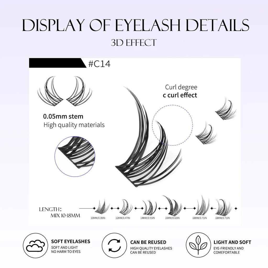 Luxe Lash Clusters Kit